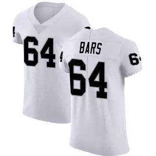 Las Vegas Raiders Men's Alex Bars Elite Vapor Untouchable Jersey - White