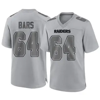 Las Vegas Raiders Men's Alex Bars Game Atmosphere Fashion Jersey - Gray