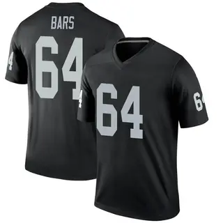 Las Vegas Raiders Men's Alex Bars Legend Jersey - Black