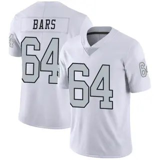 Las Vegas Raiders Men's Alex Bars Limited Color Rush Jersey - White