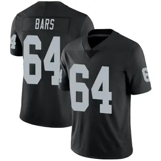 Las Vegas Raiders Men's Alex Bars Limited Team Color Vapor Untouchable Jersey - Black