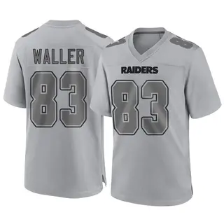 Las Vegas Raiders Men's Darren Waller Game Atmosphere Fashion Jersey - Gray