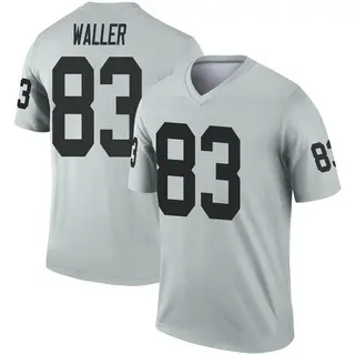 Las Vegas Raiders Men's Darren Waller Legend Inverted Silver Jersey