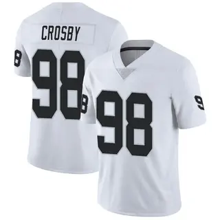 Las Vegas Raiders Men's Maxx Crosby Limited Vapor Untouchable Jersey - White