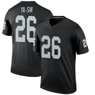 Las Vegas Raiders Men's Rock Ya-Sin Legend Jersey - Black