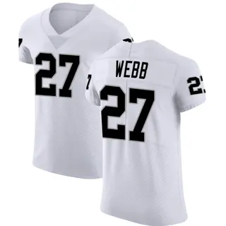 Las Vegas Raiders Men's Sam Webb Elite Vapor Untouchable Jersey - White