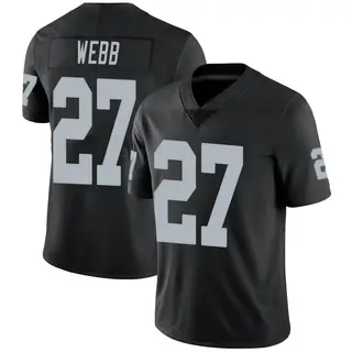 Las Vegas Raiders Men's Sam Webb Limited Team Color Vapor Untouchable Jersey - Black