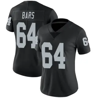 Las Vegas Raiders Women's Alex Bars Limited Team Color Vapor Untouchable Jersey - Black