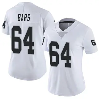 Las Vegas Raiders Women's Alex Bars Limited Vapor Untouchable Jersey - White