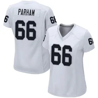 Las Vegas Raiders Women's Dylan Parham Game Jersey - White
