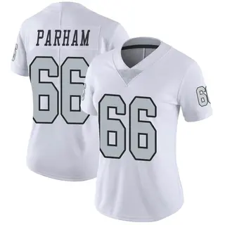 Las Vegas Raiders Women's Dylan Parham Limited Color Rush Jersey - White