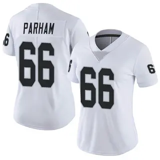 Las Vegas Raiders Women's Dylan Parham Limited Vapor Untouchable Jersey - White