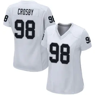Las Vegas Raiders Women's Maxx Crosby Game Jersey - White