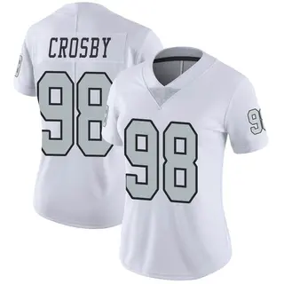 Las Vegas Raiders Women's Maxx Crosby Limited Color Rush Jersey - White