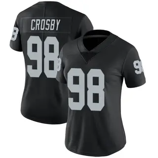Las Vegas Raiders Women's Maxx Crosby Limited Team Color Vapor Untouchable Jersey - Black