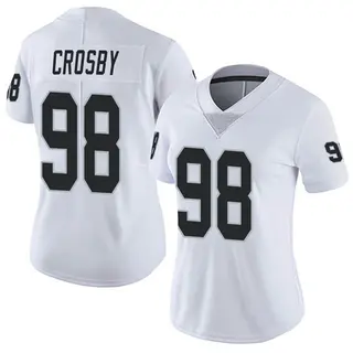 Las Vegas Raiders Women's Maxx Crosby Limited Vapor Untouchable Jersey - White