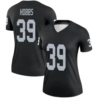 Las Vegas Raiders Women's Nate Hobbs Legend Jersey - Black