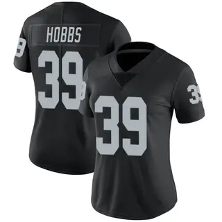 Las Vegas Raiders Women's Nate Hobbs Limited Team Color Vapor Untouchable Jersey - Black