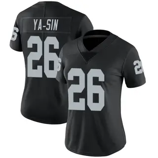 Las Vegas Raiders Women's Rock Ya-Sin Limited Team Color Vapor Untouchable Jersey - Black