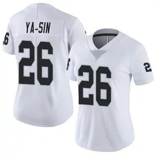 Las Vegas Raiders Women's Rock Ya-Sin Limited Vapor Untouchable Jersey - White