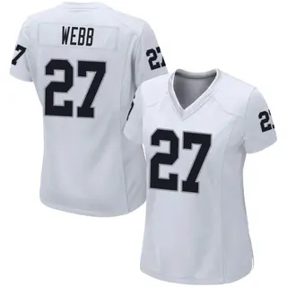 Las Vegas Raiders Women's Sam Webb Game Jersey - White