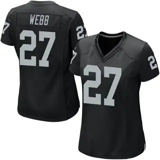 Las Vegas Raiders Women's Sam Webb Game Team Color Jersey - Black