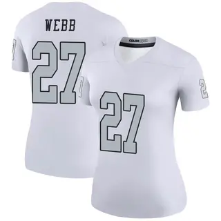 Las Vegas Raiders Women's Sam Webb Legend Color Rush Jersey - White
