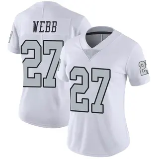 Las Vegas Raiders Women's Sam Webb Limited Color Rush Jersey - White
