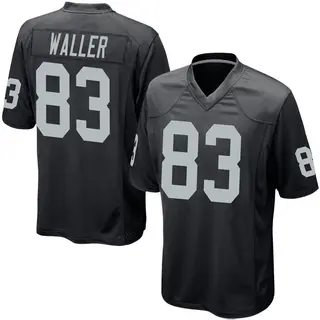 Las Vegas Raiders Youth Darren Waller Game Team Color Jersey - Black