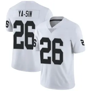 Las Vegas Raiders Youth Rock Ya-Sin Limited Vapor Untouchable Jersey - White