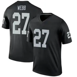 Las Vegas Raiders Youth Sam Webb Legend Jersey - Black