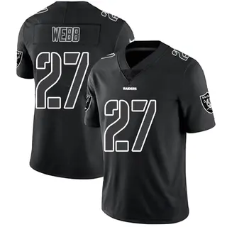 Las Vegas Raiders Youth Sam Webb Limited Jersey - Black Impact