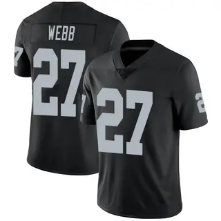 Las Vegas Raiders Youth Sam Webb Limited Team Color Vapor Untouchable Jersey - Black