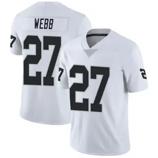 Las Vegas Raiders Youth Sam Webb Limited Vapor Untouchable Jersey - White